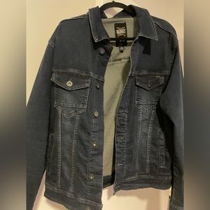 BAUHAUS denim jacket, dark blue XL men’s